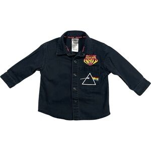 Pink Floyd “Dark Side of the Moon” Button-Up — Toddler 2T